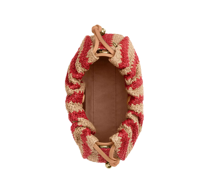 Coach Women's Faye Shoulder Bag Gold/Red/Tan