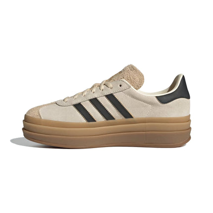 Adidas Women's Gazelle Bold Cream White/Core Black/Sand Strata JS3892