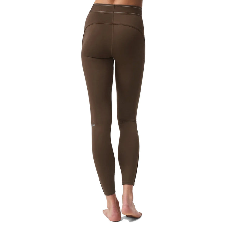 alo Women's Airlift High-Waist Suit Up Legging Espresso