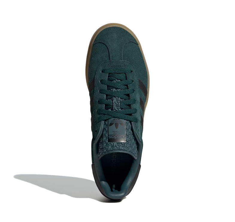 Adidas Women's Gazelle Bold Aurora Ivy/Core Black/Gum JQ3583