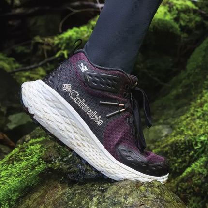 Columbia Women's Konos TRS OutDry Mid Shoe Moonvista/Blush Rose