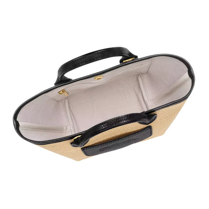 Longchamp Women's Le Pliage Collection XS Basket Bag Canvas Black