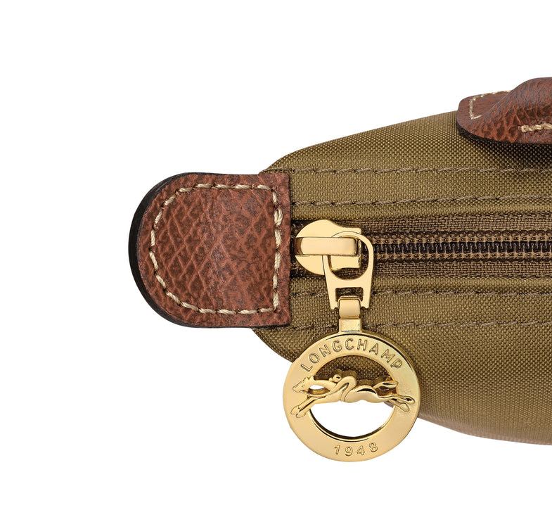 Longchamp Women's Le Pliage Original Pouch With Handle Olive