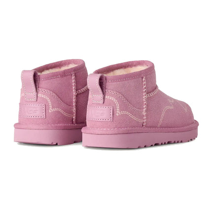 UGG Big Kids' Classic Ultra Mini Western Dusty Orchid
