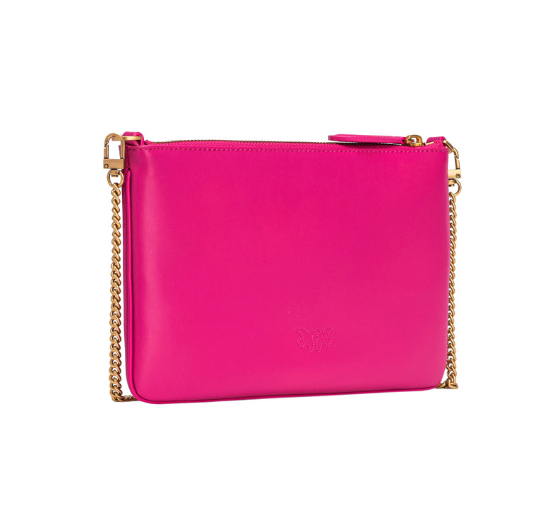 Pinko Women's Classic Flat Love Bag Simply Pink
