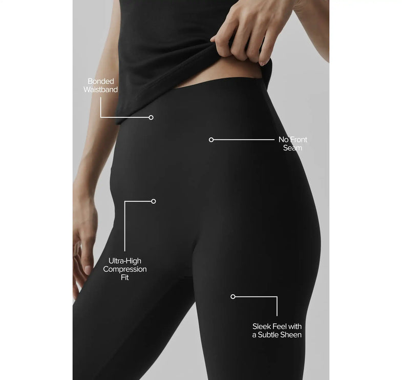 alo Women's Airlift High-Waist Sleek Capri Black