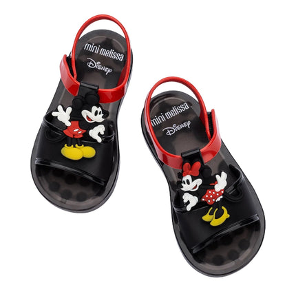 Mini Melissa + Disney Baby Play Mickey & Minnie Black/Red