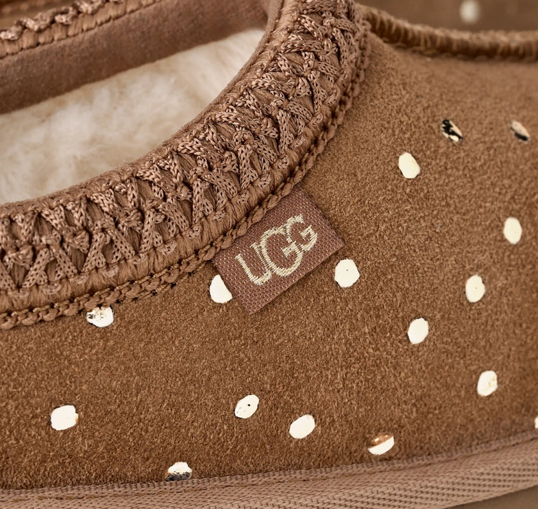 UGG Toddlers Tasman II Shiny Dots Chestnut
