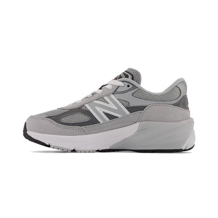 New Balance Little Kid's FuelCell 990v6 Lace Grey with Silver PC990GL6