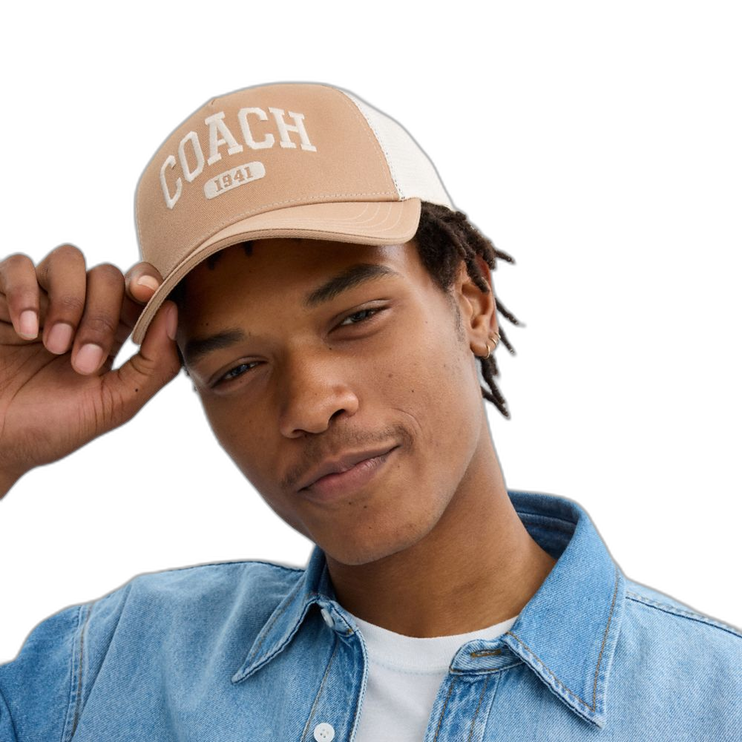 Coach Women's Coach 1941 Embroidered Trucker Hat Light Saddle