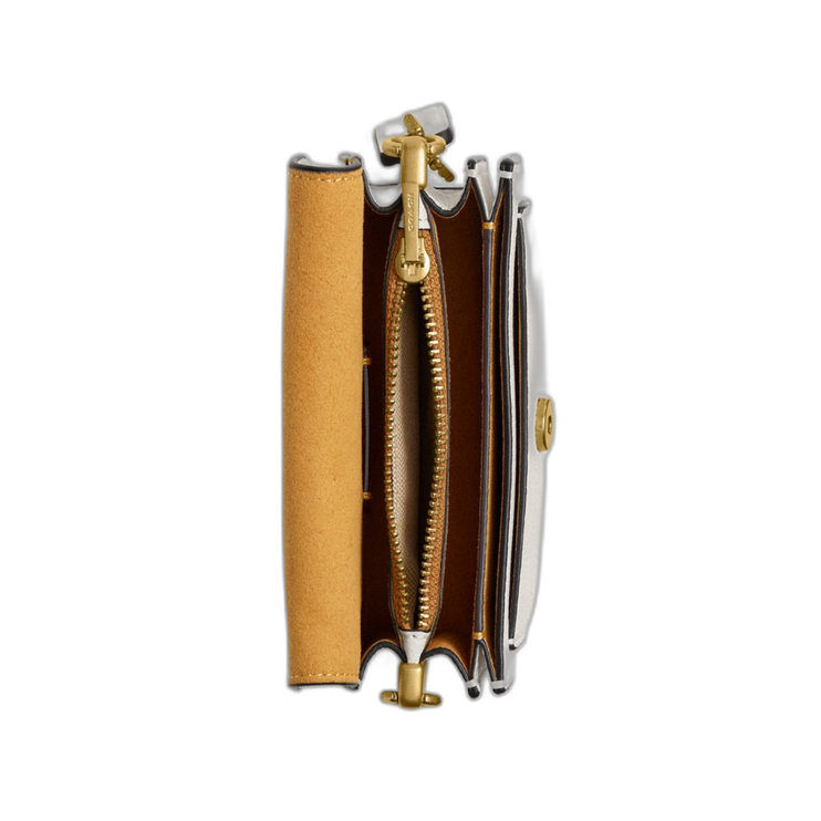 Coach Women's Tabby Bag 12 Brass/Chalk