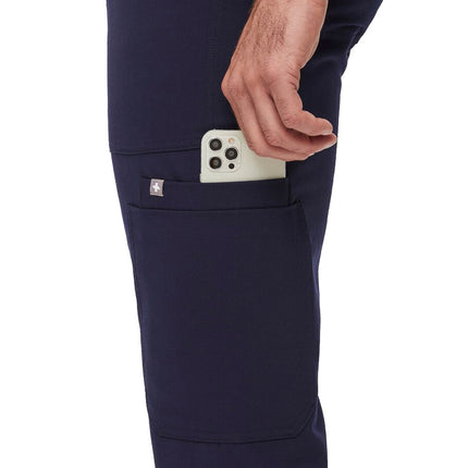FIGS Men's Cairo Cargo Scrub Pants Navy