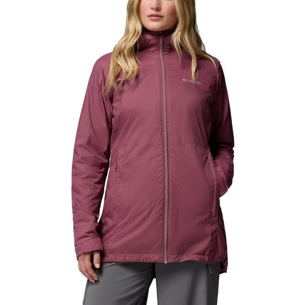 Columbia Women's Switchback II Lined Long Jacket Antique Mauve