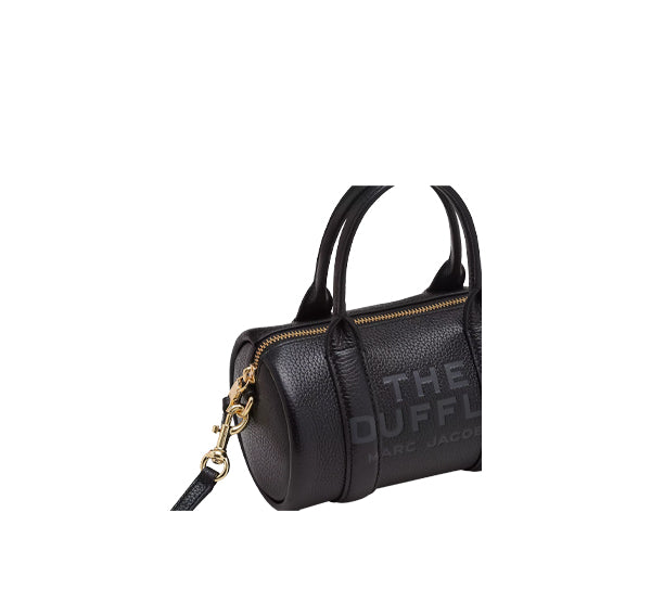 Marc Jacobs Women's The Leather Mini Duffle Bag Black