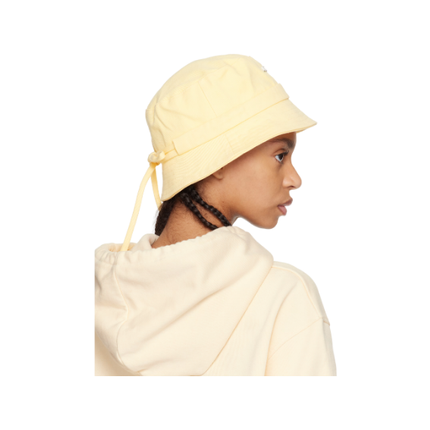 Jacquemus Unisex The Gadjo Bucket Hat Pale Yellow