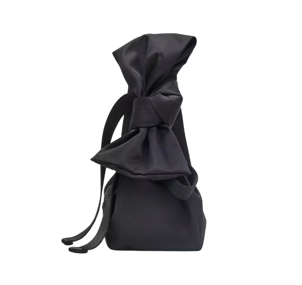 Marc Jacobs Women's The Bow Nylon Mini Sack Bag Black