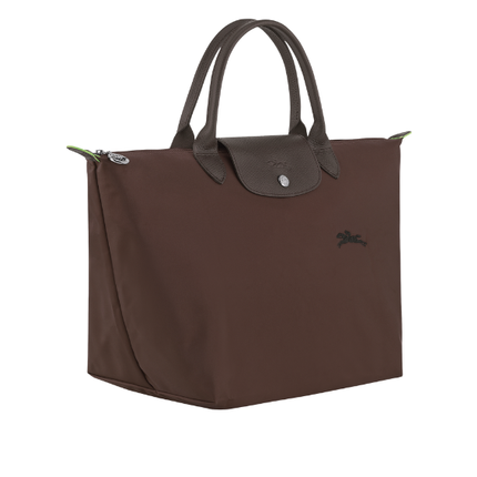 Longchamp Women's Le Pliage Green M Handbag Mocha