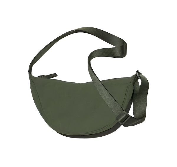 Uniqlo Unisex Round Mini Shoulder Bag 58 Dark Green