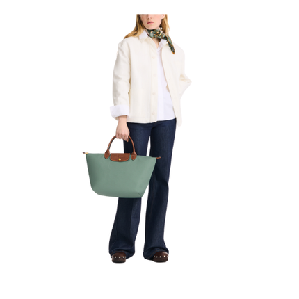 Longchamp Women's Le Pliage Original M Handbag Celadon