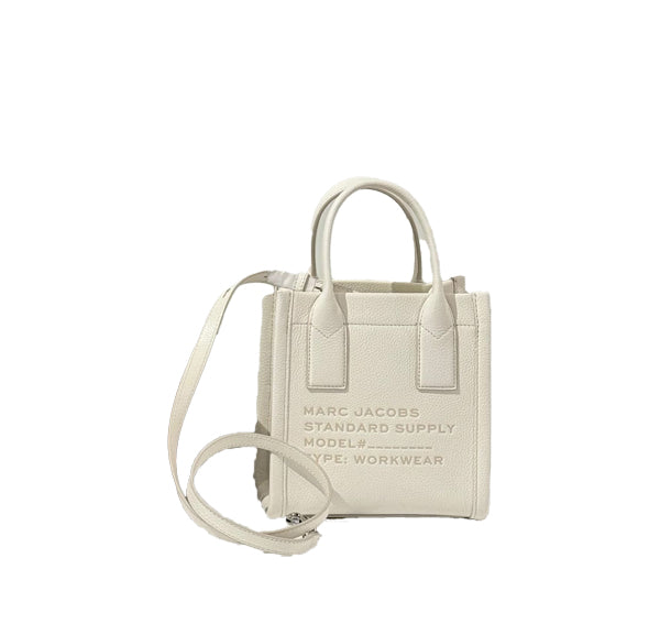 Marc Jacobs Women's Mini Leather Supply Bag  Marshmallow