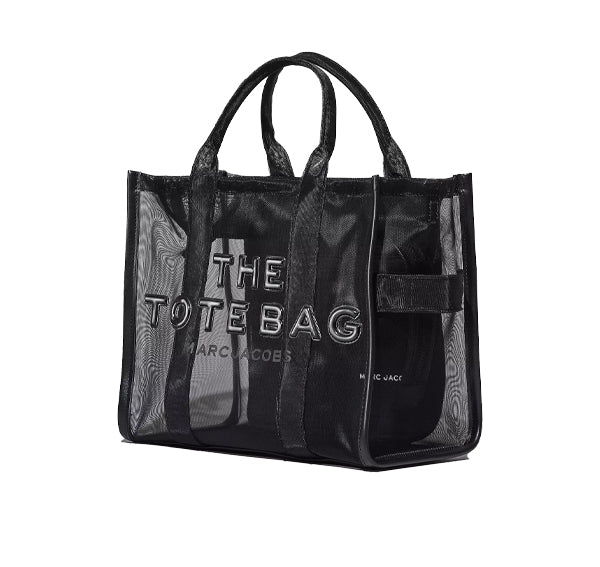 Marc Jacobs Women's The Mesh Medium Tote Bag Blackout