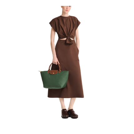 Longchamp Women's Le Pliage Original M Handbag British Green