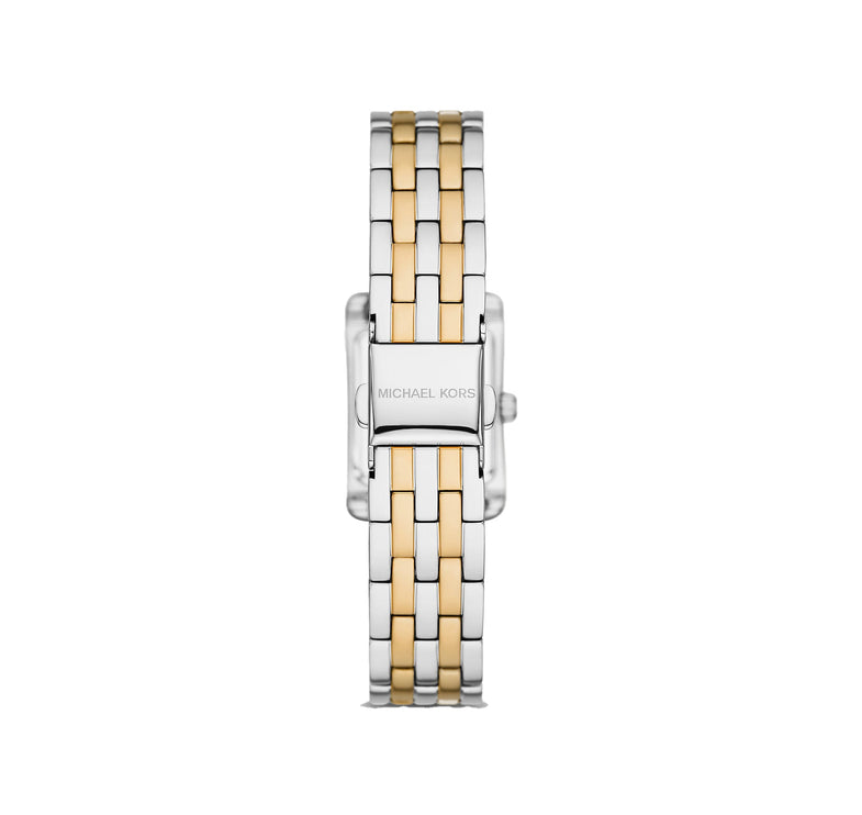 Michael Kors Women's Mini Monroe Pavé Two-Tone Watch MKO1035 - Hemen Kargoda