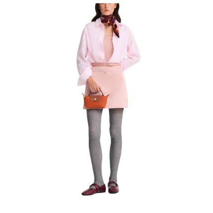 Longchamp Women's Le Pliage Original Pouch with Handle Brick