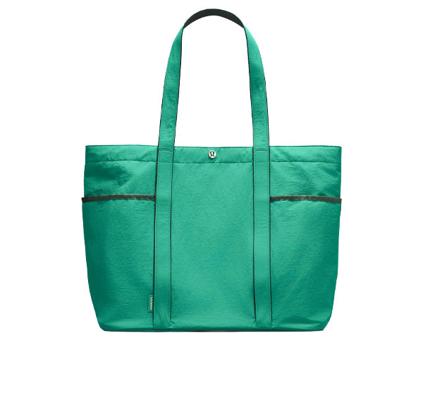 lululemon Unisex Daily Multi Pocket Tote Bag 20L Cascadia Green/Legacy Green
