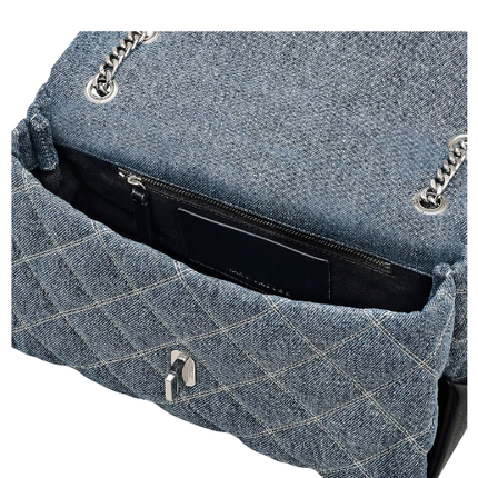 Marc Jacobs Women's The Quilted Denim Dual Convertible Shoulder Bag Denim