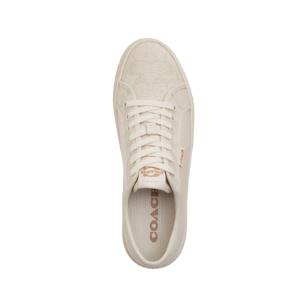 Coach Women's Canvas Sneaker Chalk