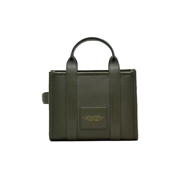 Marc Jacobs Women's The Leather Small Tote Bag Forest