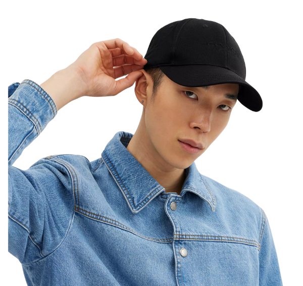 Coach Unisex Embroidered Baseball Hat Black