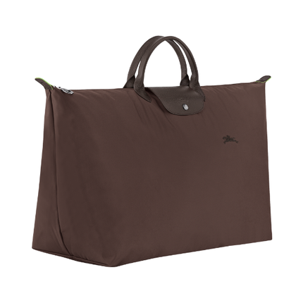 Longchamp Women's Le Pliage Green L Travel Bag Mocha