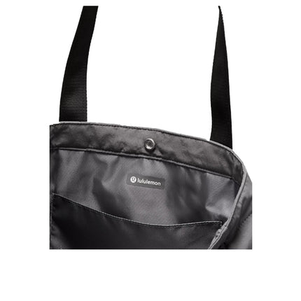lululemon Unisex Daily Multi Pocket Tote Bag 20L Traverse Grey Black