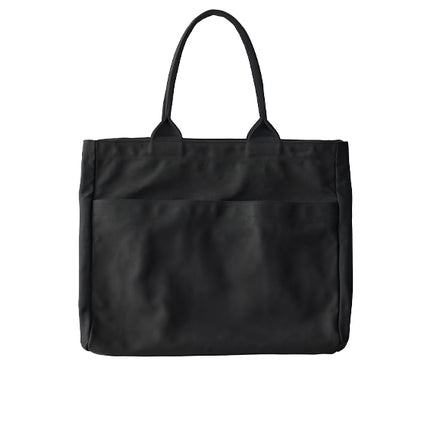 Uniqlo Unisex Cotton Canvas Bag 09 Black