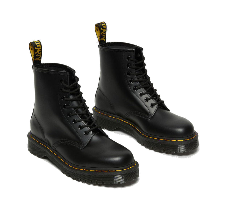 Dr. Martens Unisex 1460 Bex Smooth Leather Platform Boots Black