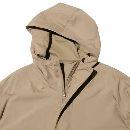 Uniqlo Men's Utility Hooded Jacket 32 Beige