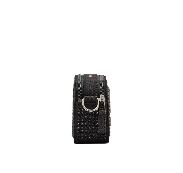 Marc Jacobs Women's The Crystal Canvas Snapshot Black Crystal