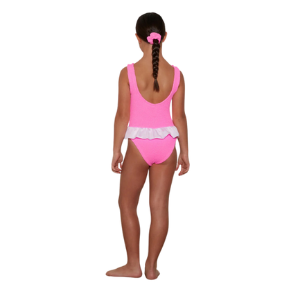 HUNZA G Kids Denise Swim Bubblegum