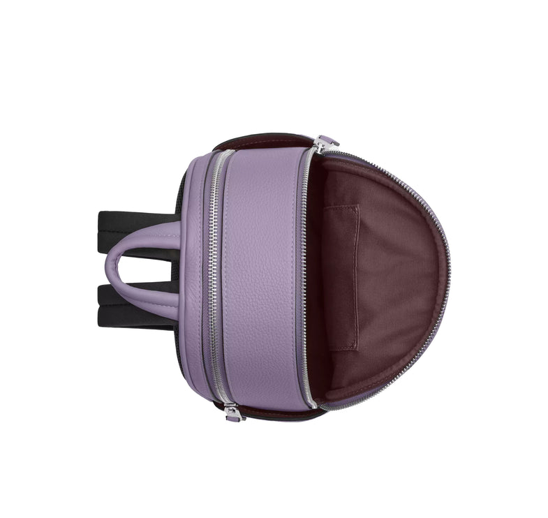 Coach Women's Mini Court Backpack Silver/Light Violet
