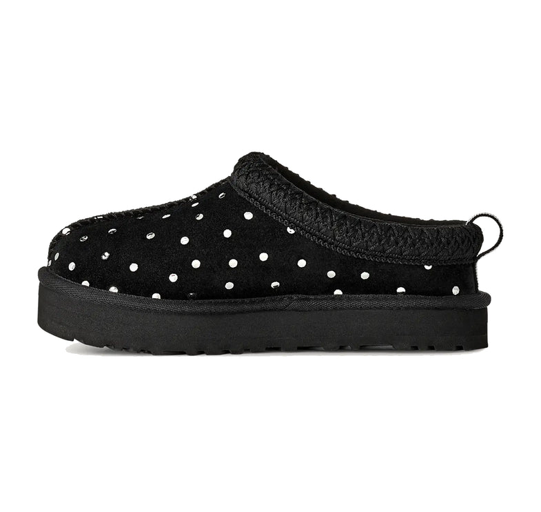 UGG Big Kids' Tazz Shiny Dots Black