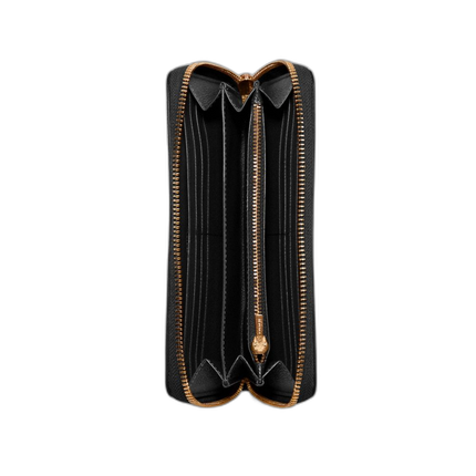 Coach Women's Long Zip Around Wallet Gold/Black