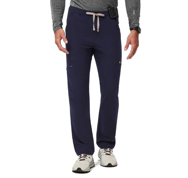 FIGS Men's Cairo Cargo Scrub Pants Navy
