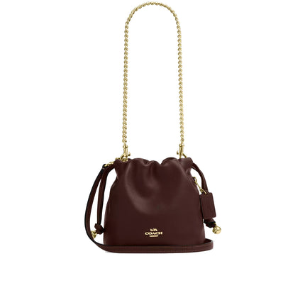 Coach Women's Faye Mini Drawstring Bag Gold/Maple