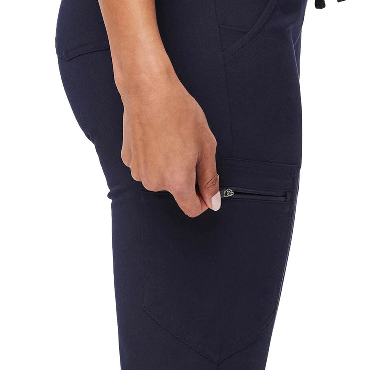 FIGS Women's Zamora Jogger Scrub Pants Navy