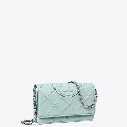 Tory Burch Women's Fleming Soft Crossbody Geyser