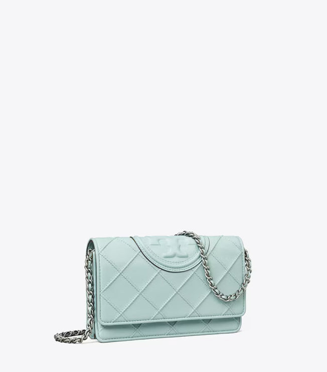 Tory Burch Women's Fleming Soft Crossbody Geyser