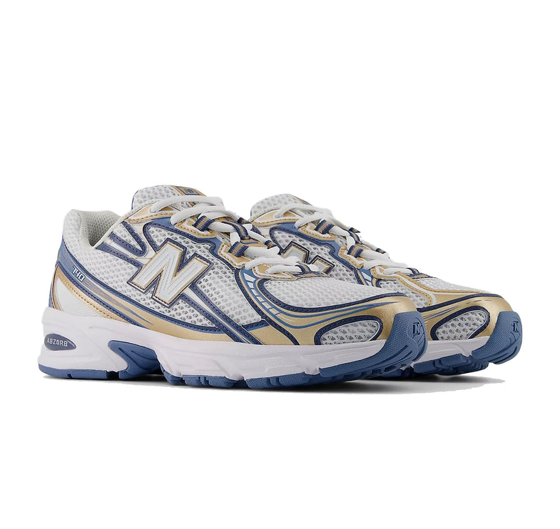 New Balance 740 Heron Blue with Vintage Indigo and Gold Metallic U740HB2