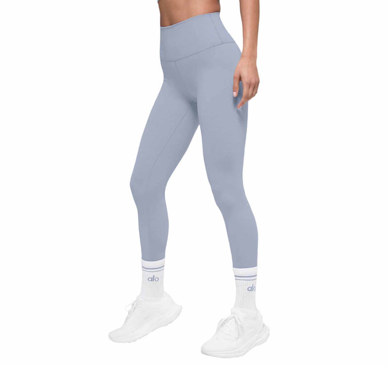 alo Women's 7/8 High-Waist Airbrush Legging Winter Frost
